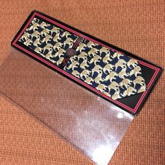 よければ【未使用品】象柄だゾウ 100％THAI SILKネクタイ MADE IN THAILAND シルク ケース入 の画像