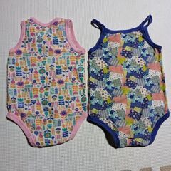 夏用肌着ロンパース　女の子