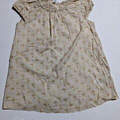 夏用カットソー　女の子　80cm