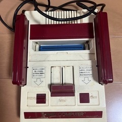 ファミコン　本体のみ　ケーブルなし