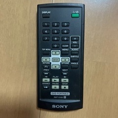 SONY SONY DVDプレーヤーの画像