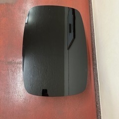 山善製鏡面テーブル黒の画像