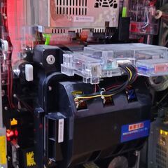 【パチスロ実機】ユニバーサルブロス★ミリオンゴッド～神々の凱旋～【オートプレイ機能付コイン不要機付】の画像