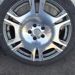 anevias nerich 19インチアルミホイール4本セットです
アヌヴィアス　モアレット
19インチ8jのpcd114.3の5穴ですの画像