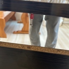 オフィスデスク　木製の画像