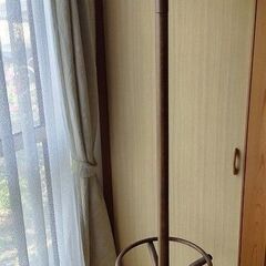 【再値下げ】木製・ポールハンガー