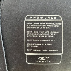 ウエットスーツ ロンスプ 中古 サイズLの画像