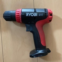 リョービ 充電式ドライバドリル 7.2V BD-710 電池不良の画像