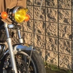 ゼファー400 旗棒の画像