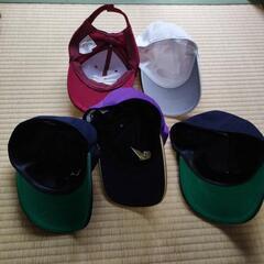 帽子５つセットでの画像