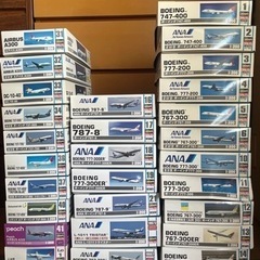 【断捨離中】国内旅客機プラモデル　大量まとめ