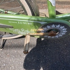 レトロ自転車の画像