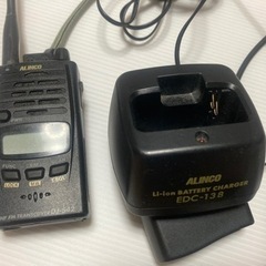 ALINCO DJ-S42 特定小電力トランシーバー アルインコ 急速充電器(4h) EDC-138A         の画像