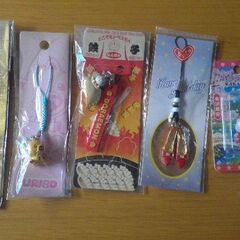 根付・ストラップいろいろ・未使用品の画像
