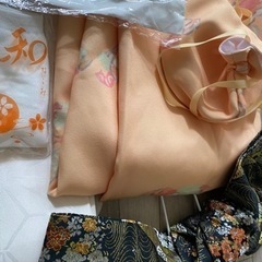 浴衣　セット　一回だけ着ました。今日取引お願い致します！の画像