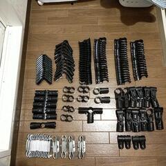 イレクターパイプ　金具　ごちゃまぜ