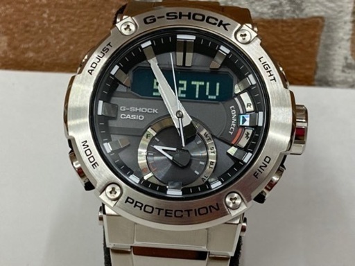 【愛品館江戸川店】CASIO G-SHOCK G-STEEL ソーラーGST-B200D-1ADR ID106-047197-007