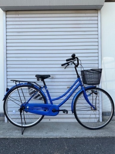 ☆前後タイヤ良品☆ 26型LEDオートライト軽快車　防犯登録料込‼︎