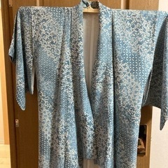2 正絹　あわせ着物