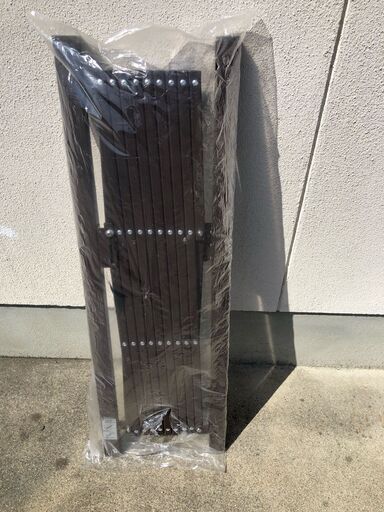 アルミアコーディオンフェンス2.5m　未使用