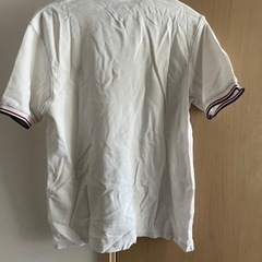 ポロシャツ　白の画像