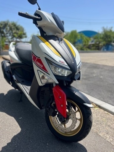 シグナスグリファス　実走行470km 限定カラー　記念モデル