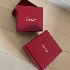 カルティエ箱　リング　ピアス　空箱二個