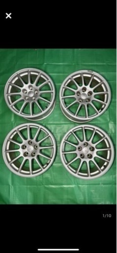 ランエボX純正 ENKEI 18インチ 8.5j 114.3 4本セット