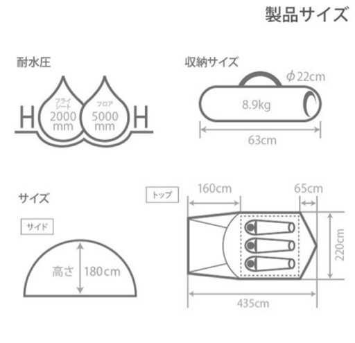 DOD ザ.テントM