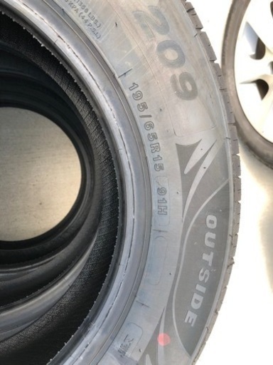 【新品】サマータイヤ　195/65R15  91H   4本セット