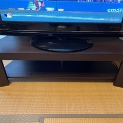 【終了】42型プラズマテレビ ＋テレビ台の画像