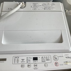 YAMADA2022年4.5k洗濯機の画像