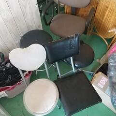 イス 色々 お渡し フリーマーケットクローバーさん