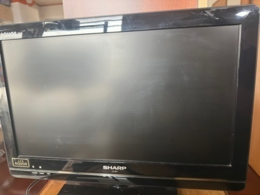 2012年製 シャープ AQUOS 19型