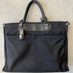 ビジネスバッグ 黒 ナイロン製（used）