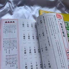漢検ドリル4級　　　実物大過去問の画像