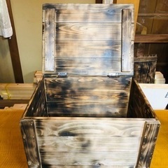木箱 木製BOX 訳あり 激安♡