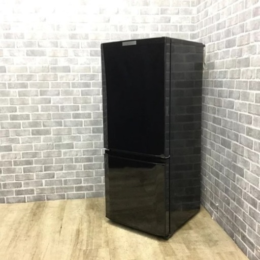 三菱 146L 冷蔵庫 ブラック