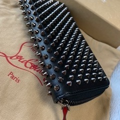 大幅値下げ　クリスチャン　ルブタン　長財布　パネトーネ　ブラックの画像