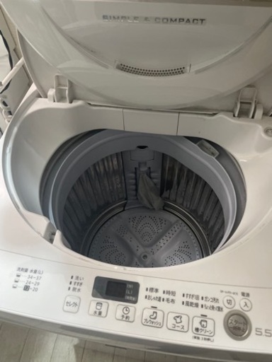 洗濯機  シャープ