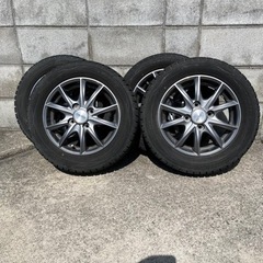 タイヤ付きアルミホイール