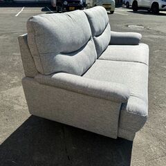 店頭引き取り限定 ニトリ ファブリック 2人掛けワイドソファー 中古 美品