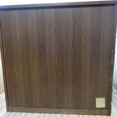 ■レンジ台 扉破損 キッチンカウンター 収納 棚 家具 木製 扉 アンティーク KG-AT-0023 DIY 木材 物置きの画像