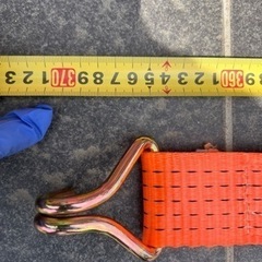 ラッシング　全長約371センチ　Jフック　トランポ　荷締め　軽ト...
