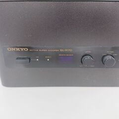 【値下げ】スーパーウーファー　ONKYO　SL-R70　動作確認済みの画像