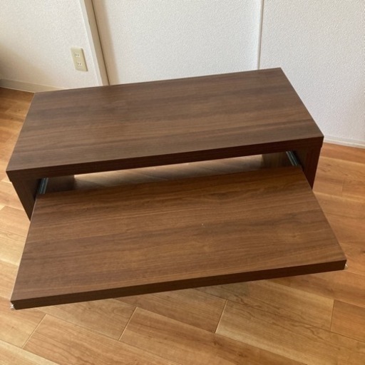 美品　キーボードなどを収納できるローテーブル