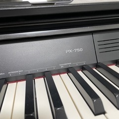 おしゃれカシオの電子ピアノ プラビア PX-750 セットの画像