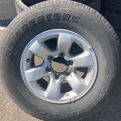 日産サファリ純正ホイール　ランクルなどにも