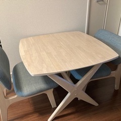 (美品)ニトリ　2人用ダイニングテーブルセット
