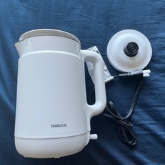 電気ケトル　（YAMAZEN）